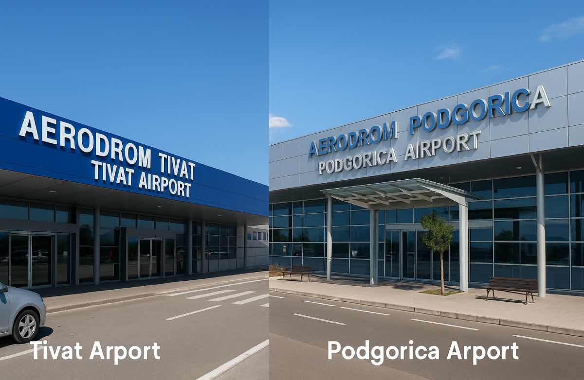 Airports Montenegro Europe